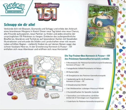 Pokemon 151 Top Trainer Box