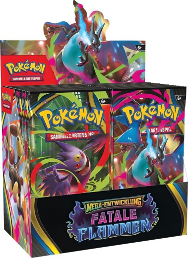 Pokemon Fatale Flammen 36er Display-Deutsch
