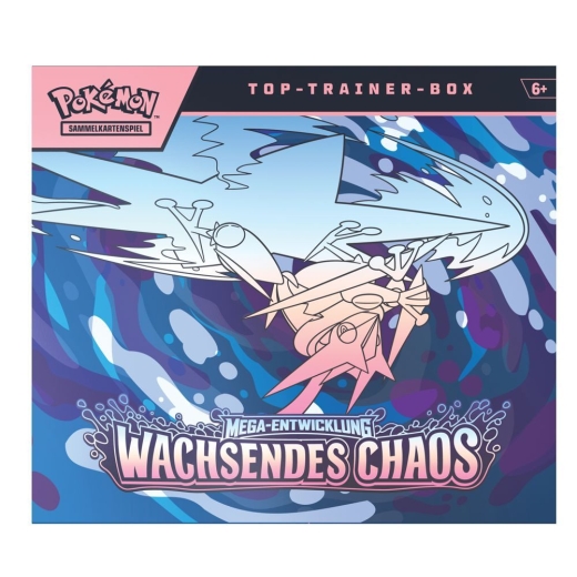 Pokemon Mega-Entwicklung Wachsendes Chaos Top Trainer BOX DEUTSCH