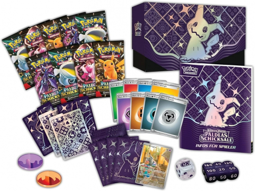 Pokemon Karmesin & Purpur Paldeas Schicksale Top Trainer BOX - DEUTSCH NEU