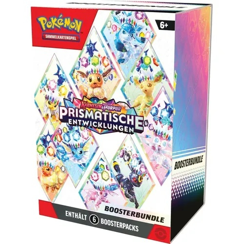 Pokemon Prismatische Entwicklungen Boosterbundle Deutsch