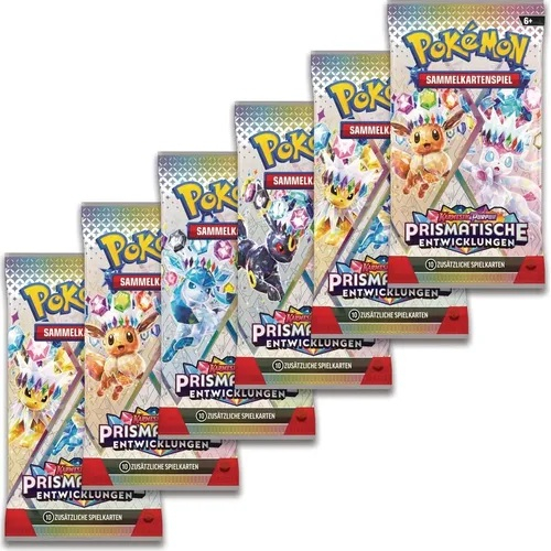 Pokemon Prismatische Entwicklungen Boosterbundle Deutsch