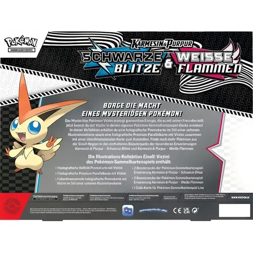 Pokemon Victini Illustrations Kollektion KP 10.5