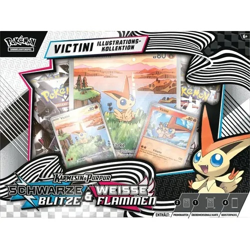 Pokemon Victini Illustrations Kollektion KP 10.5