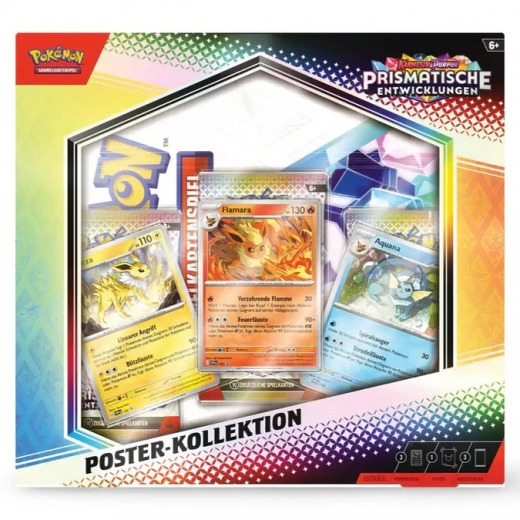 Pokemon prismatische Entwicklungen Poster Kollektion