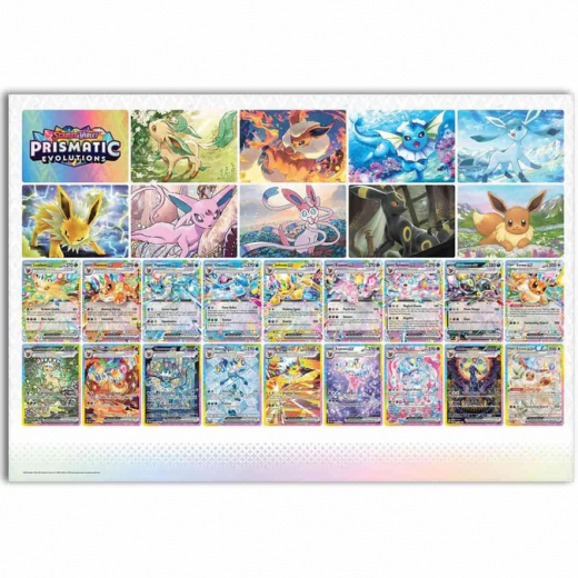 Pokemon prismatische Entwicklungen Poster Kollektion