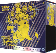 Pokemon Karmesin & Purpur Stürmische Funken Top Trainer BOX - DEUTSCH NEU - KP08